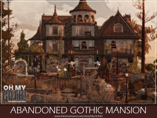 Abandoned Gothic Mansion