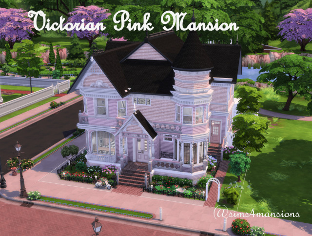 Victorian Pink Mansion