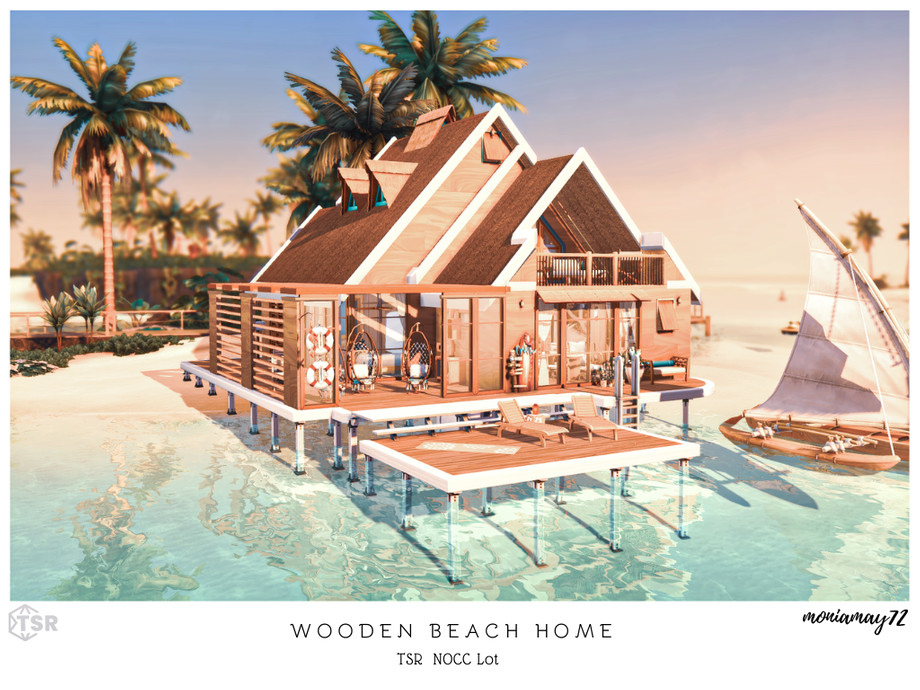 Wooden Beach Home