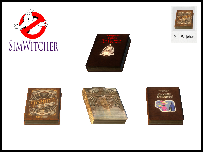 Ghostbuster Occult Books