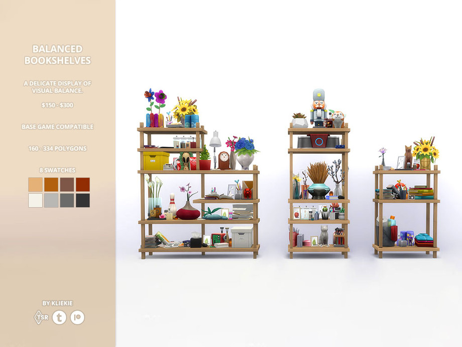 Balanced Bookshelves